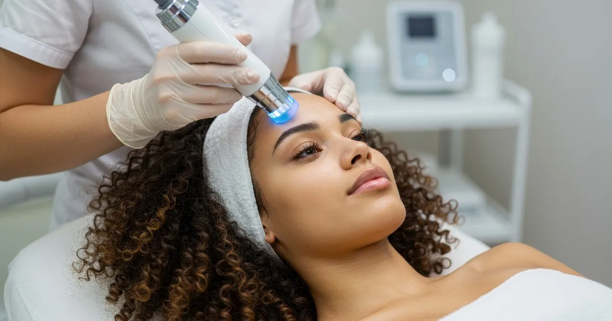 Women receiving HydraFacial in Beverly Hills, CA